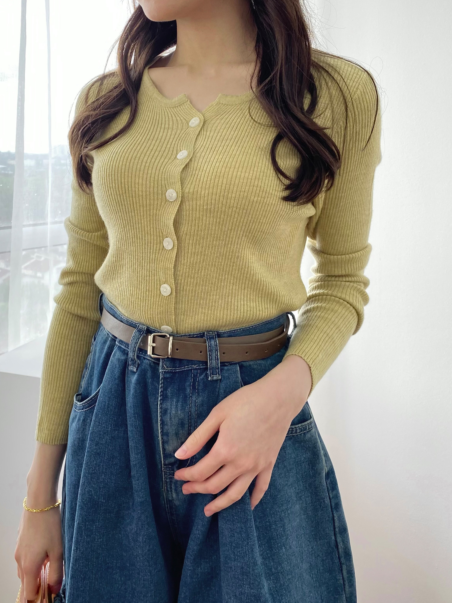 20221208 Cardigan Outer Blouse Top Knit_3